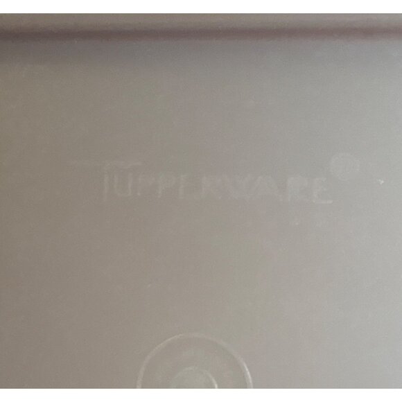 Vintage Tupperware 1292-3 Hot Dog Bacon Deli Meat Keeper w/ Lid Paprika Red - Picture 3 of 11